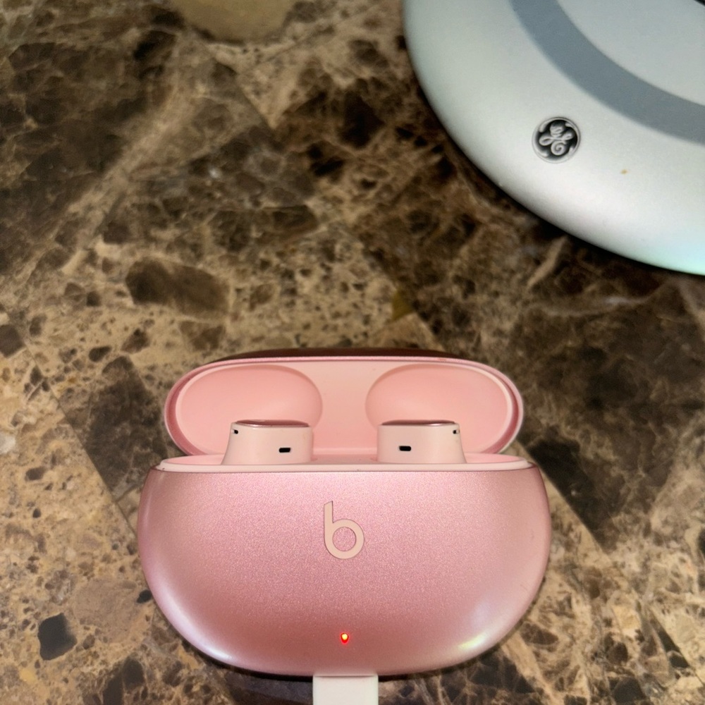 Beats by Dre Pink Earbud Headphones